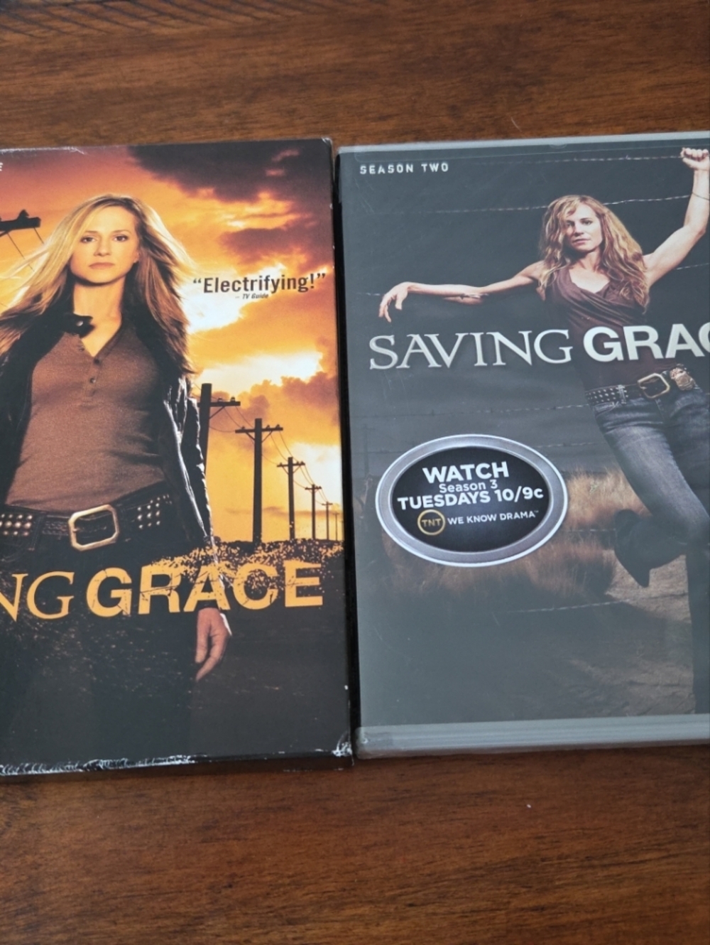 Saving Grace: Seasons 1 & 2 Dvd Set (DVD) Sealed